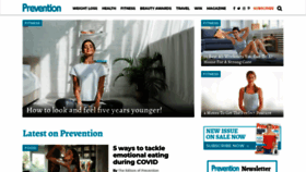 What Preventionaus.com.au website looked like in 2020 (3 years ago)