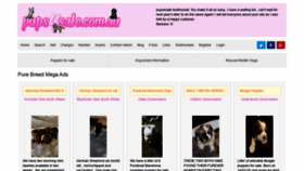 What Pups4sale.com.au website looked like in 2020 (3 years ago)