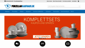 What Porzellankaufhaus.de website looked like in 2020 (3 years ago)
