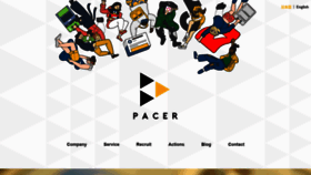 What Pacer.jp website looked like in 2020 (3 years ago)