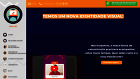 What Palestrarte.com.br website looked like in 2020 (3 years ago)