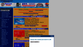What Phonecardonsale.com website looked like in 2020 (3 years ago)
