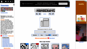 What Puzzle-nonograms.com website looked like in 2020 (3 years ago)