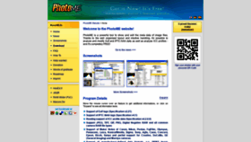 What Photome.de website looked like in 2020 (5 years ago)