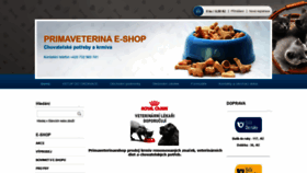 What Primaveterinaeshop.cz website looked like in 2020 (3 years ago)
