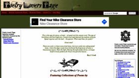 What Poetryloverspage.com website looked like in 2020 (4 years ago)
