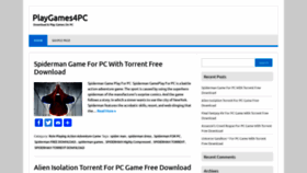 What Playgames4pc.com website looked like in 2020 (3 years ago)