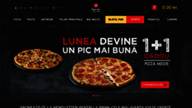 What Pizzahutdelivery.ro website looked like in 2020 (3 years ago)