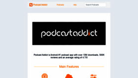 What Podplayer.net website looked like in 2020 (3 years ago)
