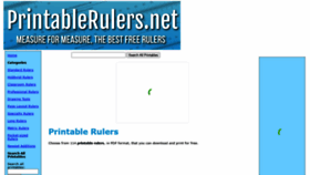 What Printablerulers.net website looked like in 2020 (3 years ago)