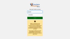 What Plataformaenlinea.com website looked like in 2020 (3 years ago)