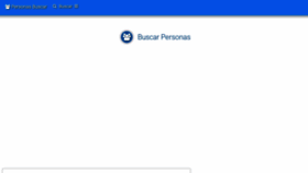 What Personasbuscar.com website looked like in 2020 (3 years ago)