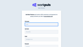 What Partners.workpuls.com website looked like in 2020 (3 years ago)