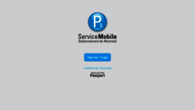 What Pservicemobile.ca website looked like in 2020 (3 years ago)