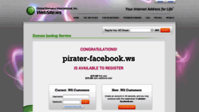 What Pirater-facebook.ws website looked like in 2020 (3 years ago)