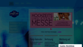 What Pagu.de website looked like in 2020 (3 years ago)