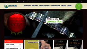 What Photrangsuc.vn website looked like in 2020 (3 years ago)