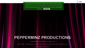 What Pepperminz.at website looked like in 2020 (3 years ago)