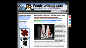 What Pendrivelinux.com website looked like in 2020 (3 years ago)