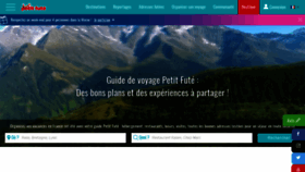 What Petitfute.com website looked like in 2020 (3 years ago)