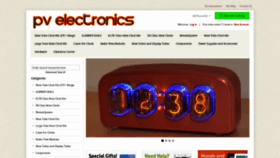 What Pvelectronics.co.uk website looked like in 2020 (3 years ago)