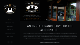 What Parklanetobacconist.com website looked like in 2020 (3 years ago)