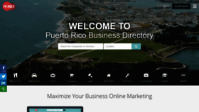 What Puertoricoindex.com website looked like in 2020 (3 years ago)