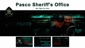 What Pascosheriff.com website looked like in 2020 (3 years ago)