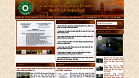 What Phatgiaohue.vn website looked like in 2020 (3 years ago)