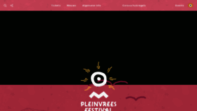 What Pleinvrees.net website looked like in 2020 (3 years ago)
