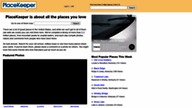 What Placekeeper.com website looked like in 2020 (3 years ago)