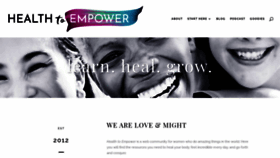 What Paleoforwomen.com website looked like in 2020 (3 years ago)