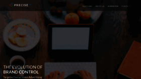 What Precise.tv website looked like in 2020 (4 years ago)