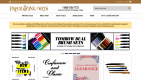 What Paperinkarts.com website looked like in 2020 (4 years ago)