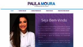 What Paulamourafono.com.br website looked like in 2020 (3 years ago)