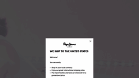 What Pepejeans.com website looked like in 2020 (3 years ago)