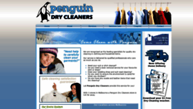 What Penguindrycleaners.com.au website looked like in 2020 (3 years ago)