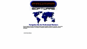 What Promarsoftware.com website looked like in 2020 (4 years ago)