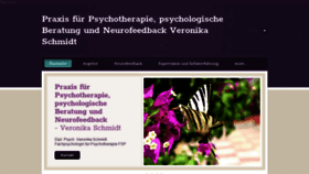 What Psychotherapie-albis.ch website looked like in 2020 (3 years ago)