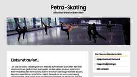 What Petraskating.de website looked like in 2020 (3 years ago)