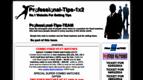 What Professional-tips1x2.com website looked like in 2020 (3 years ago)