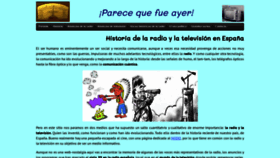 What Parecequefueayer.espaciolatino.com website looked like in 2020 (3 years ago)