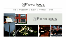 What Perdieus-uitvaarten.be website looked like in 2020 (3 years ago)