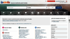 What Pucallpa.locanto.com.pe website looked like in 2020 (3 years ago)