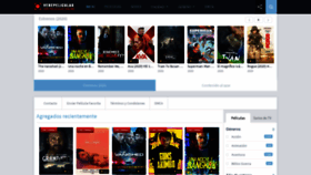 What Peliculastoday.com website looked like in 2020 (5 years ago)