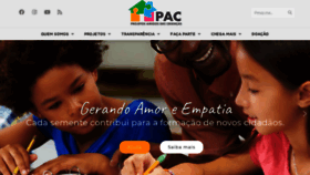 What Projetopac.org.br website looked like in 2020 (3 years ago)