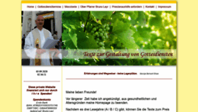 What Priesteraushilfe.at website looked like in 2020 (3 years ago)