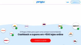 What Pingou.com.br website looked like in 2020 (3 years ago)