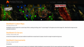 What Pyratron.com website looked like in 2020 (3 years ago)
