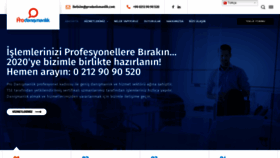 What Prodanismanlik.com website looked like in 2020 (3 years ago)